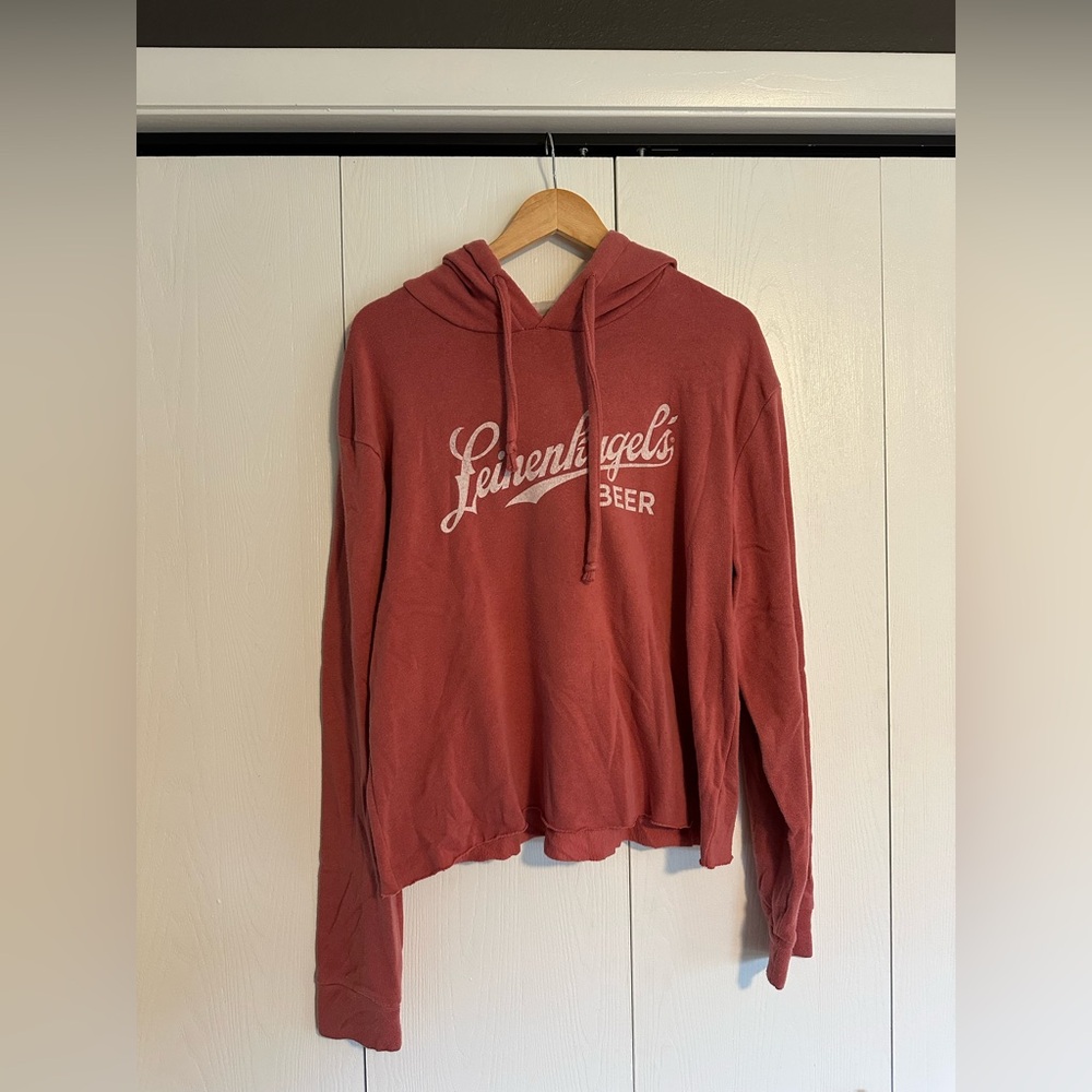 Leinenkugel's Beer Muted Red Hoodie